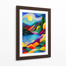 Bosque, Lago, Luna - DEA Digital Esoteric Art | Cuadro decorativo de Canvas Lab