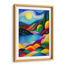 Bosque, Lago, Luna - DEA Digital Esoteric Art | Cuadro decorativo de Canvas Lab