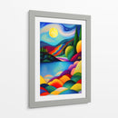 Bosque, Lago, Luna - DEA Digital Esoteric Art | Cuadro decorativo de Canvas Lab