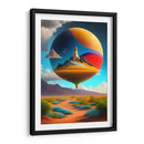 Globo de Paisaje - DEA Digital Esoteric Art | Cuadro decorativo de Canvas Lab