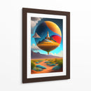 Globo de Paisaje - DEA Digital Esoteric Art | Cuadro decorativo de Canvas Lab