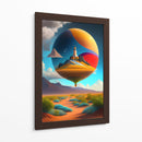 Globo de Paisaje - DEA Digital Esoteric Art | Cuadro decorativo de Canvas Lab