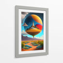Globo de Paisaje - DEA Digital Esoteric Art | Cuadro decorativo de Canvas Lab