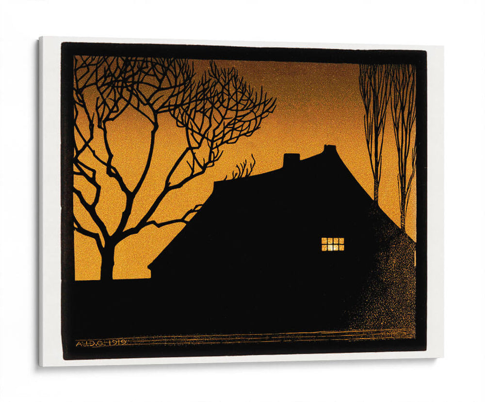 Noche de invierno - Julie de Graag | Cuadro decorativo de Canvas Lab