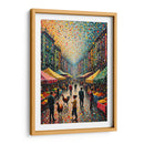 Mercado en Puntillismo - DEA Digital Esoteric Art | Cuadro decorativo de Canvas Lab