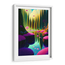 Bosque en Línea Paralela - DEA Digital Esoteric Art | Cuadro decorativo de Canvas Lab