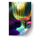 Bosque en Línea Paralela - DEA Digital Esoteric Art | Cuadro decorativo de Canvas Lab