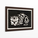 Gato grabado en madera - Julie de Graag | Cuadro decorativo de Canvas Lab