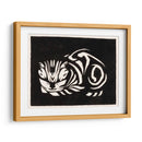 Gato grabado en madera - Julie de Graag | Cuadro decorativo de Canvas Lab