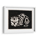 Gato grabado en madera - Julie de Graag | Cuadro decorativo de Canvas Lab