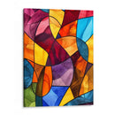 Vitral Abstracto Minimalista - DEA Digital Esoteric Art | Cuadro decorativo de Canvas Lab