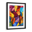 Vitral Abstracto Minimalista - DEA Digital Esoteric Art | Cuadro decorativo de Canvas Lab