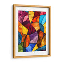 Vitral Abstracto Minimalista - DEA Digital Esoteric Art | Cuadro decorativo de Canvas Lab