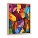 Vitral Abstracto Minimalista - DEA Digital Esoteric Art | Cuadro decorativo de Canvas Lab