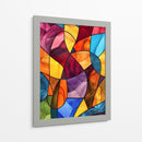 Vitral Abstracto Minimalista - DEA Digital Esoteric Art | Cuadro decorativo de Canvas Lab