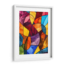 Vitral Abstracto Minimalista - DEA Digital Esoteric Art | Cuadro decorativo de Canvas Lab