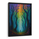 Bosque Misterioso Surrealista - DEA Digital Esoteric Art | Cuadro decorativo de Canvas Lab