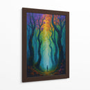 Bosque Misterioso Surrealista - DEA Digital Esoteric Art | Cuadro decorativo de Canvas Lab