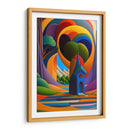 Ermita en Bosque Fantástico - DEA Digital Esoteric Art | Cuadro decorativo de Canvas Lab