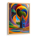 Ermita en Bosque Fantástico - DEA Digital Esoteric Art | Cuadro decorativo de Canvas Lab