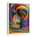 Ermita en Bosque Fantástico - DEA Digital Esoteric Art | Cuadro decorativo de Canvas Lab