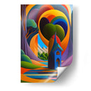 Ermita en Bosque Fantástico - DEA Digital Esoteric Art | Cuadro decorativo de Canvas Lab