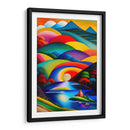 Isla Luminosa - DEA Digital Esoteric Art | Cuadro decorativo de Canvas Lab