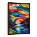 Isla Luminosa - DEA Digital Esoteric Art | Cuadro decorativo de Canvas Lab