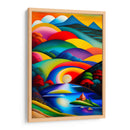 Isla Luminosa - DEA Digital Esoteric Art | Cuadro decorativo de Canvas Lab