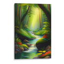 Jungla Verde - DEA Digital Esoteric Art | Cuadro decorativo de Canvas Lab