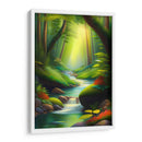 Jungla Verde - DEA Digital Esoteric Art | Cuadro decorativo de Canvas Lab