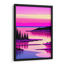 Lago Rosa - DEA Digital Esoteric Art | Cuadro decorativo de Canvas Lab