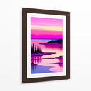 Lago Rosa - DEA Digital Esoteric Art | Cuadro decorativo de Canvas Lab