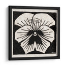 Flor grabada en madera - I - Julie de Graag | Cuadro decorativo de Canvas Lab