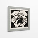 Flor grabada en madera - I - Julie de Graag | Cuadro decorativo de Canvas Lab