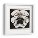 Flor grabada en madera - I - Julie de Graag | Cuadro decorativo de Canvas Lab