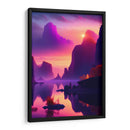 Laguna Morada - DEA Digital Esoteric Art | Cuadro decorativo de Canvas Lab