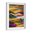 Monasterio en las Montañas Violeta - DEA Digital Esoteric Art | Cuadro decorativo de Canvas Lab