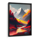 Montaña Nevada - DEA Digital Esoteric Art | Cuadro decorativo de Canvas Lab