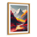 Montaña Nevada - DEA Digital Esoteric Art | Cuadro decorativo de Canvas Lab