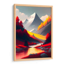 Montaña Nevada - DEA Digital Esoteric Art | Cuadro decorativo de Canvas Lab