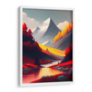 Montaña Nevada - DEA Digital Esoteric Art | Cuadro decorativo de Canvas Lab