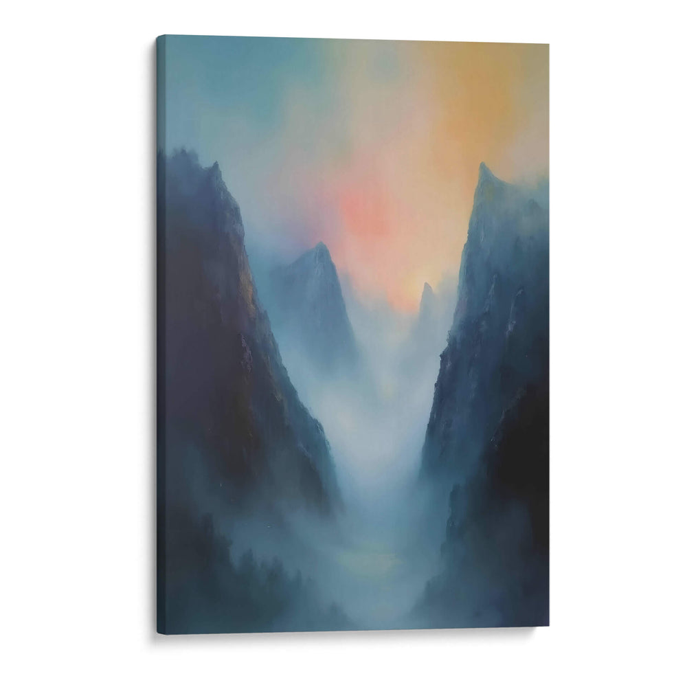 Montañas Brumosas - DEA Digital Esoteric Art | Cuadro decorativo de Canvas Lab