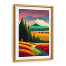 Paisaje Oriental - DEA Digital Esoteric Art | Cuadro decorativo de Canvas Lab