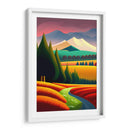 Paisaje Oriental - DEA Digital Esoteric Art | Cuadro decorativo de Canvas Lab