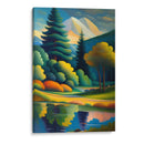 Bosque Postimpresionista - DEA Digital Esoteric Art | Cuadro decorativo de Canvas Lab