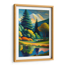 Bosque Postimpresionista - DEA Digital Esoteric Art | Cuadro decorativo de Canvas Lab