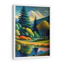 Bosque Postimpresionista - DEA Digital Esoteric Art | Cuadro decorativo de Canvas Lab