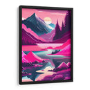 Paisaje Rosa Plástico - DEA Digital Esoteric Art | Cuadro decorativo de Canvas Lab