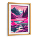 Paisaje Rosa Plástico - DEA Digital Esoteric Art | Cuadro decorativo de Canvas Lab